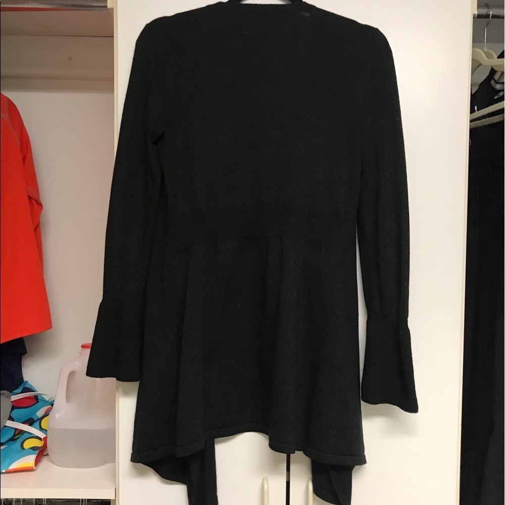 WHBM Black Cardigan